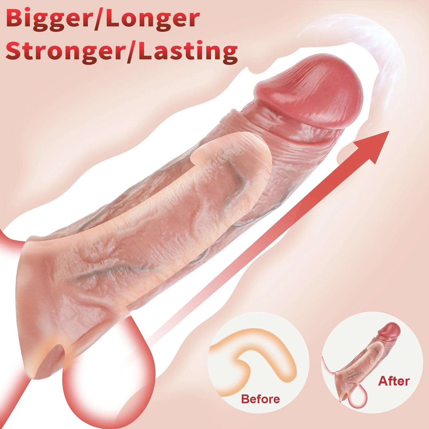 VibrantReach Remote Control Vibrating Penis Sleeve-3